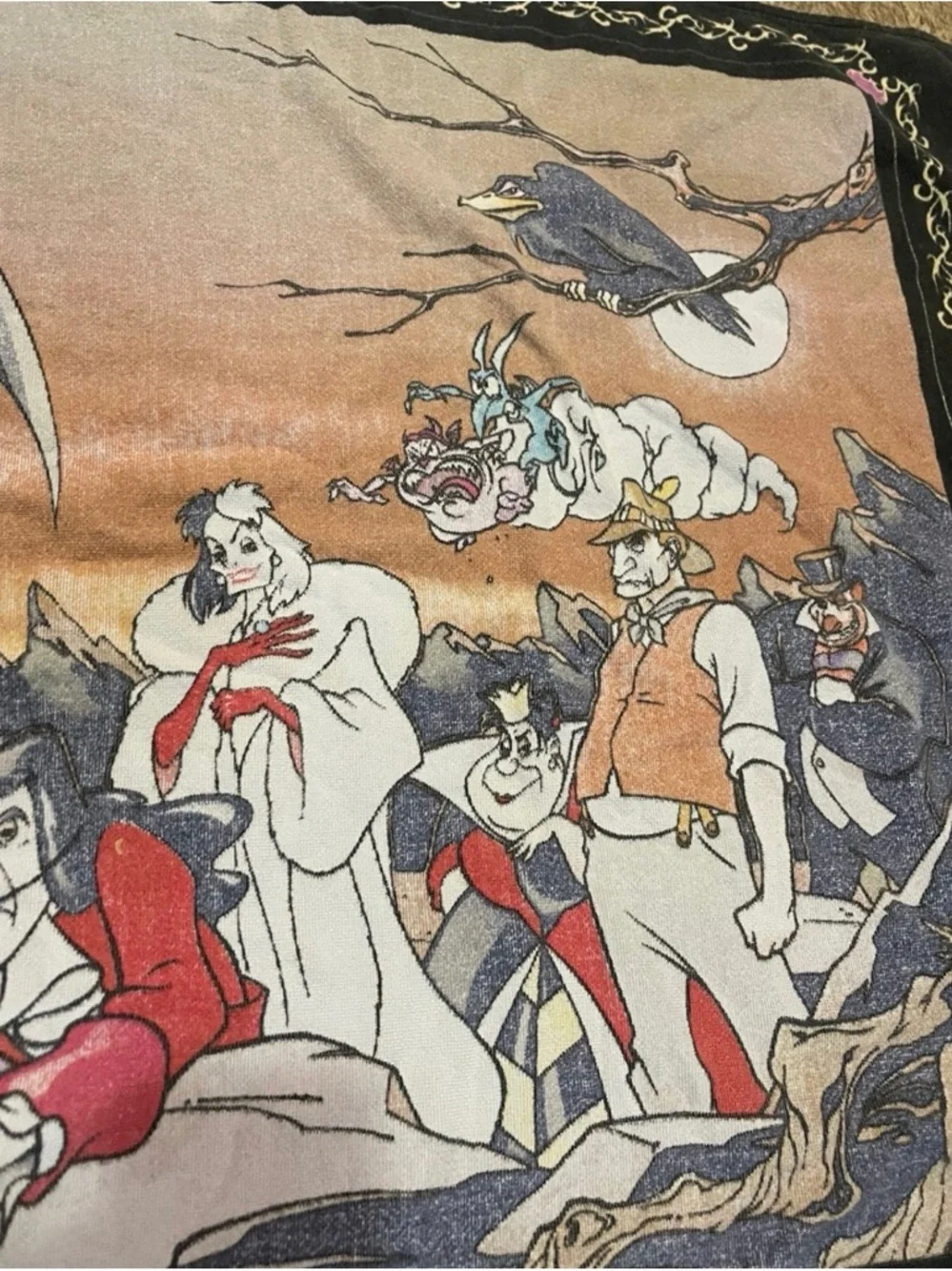 Vintage Disney Villains Beach Pool Towel 60x32